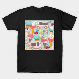 cortina ice cream truck T-Shirt